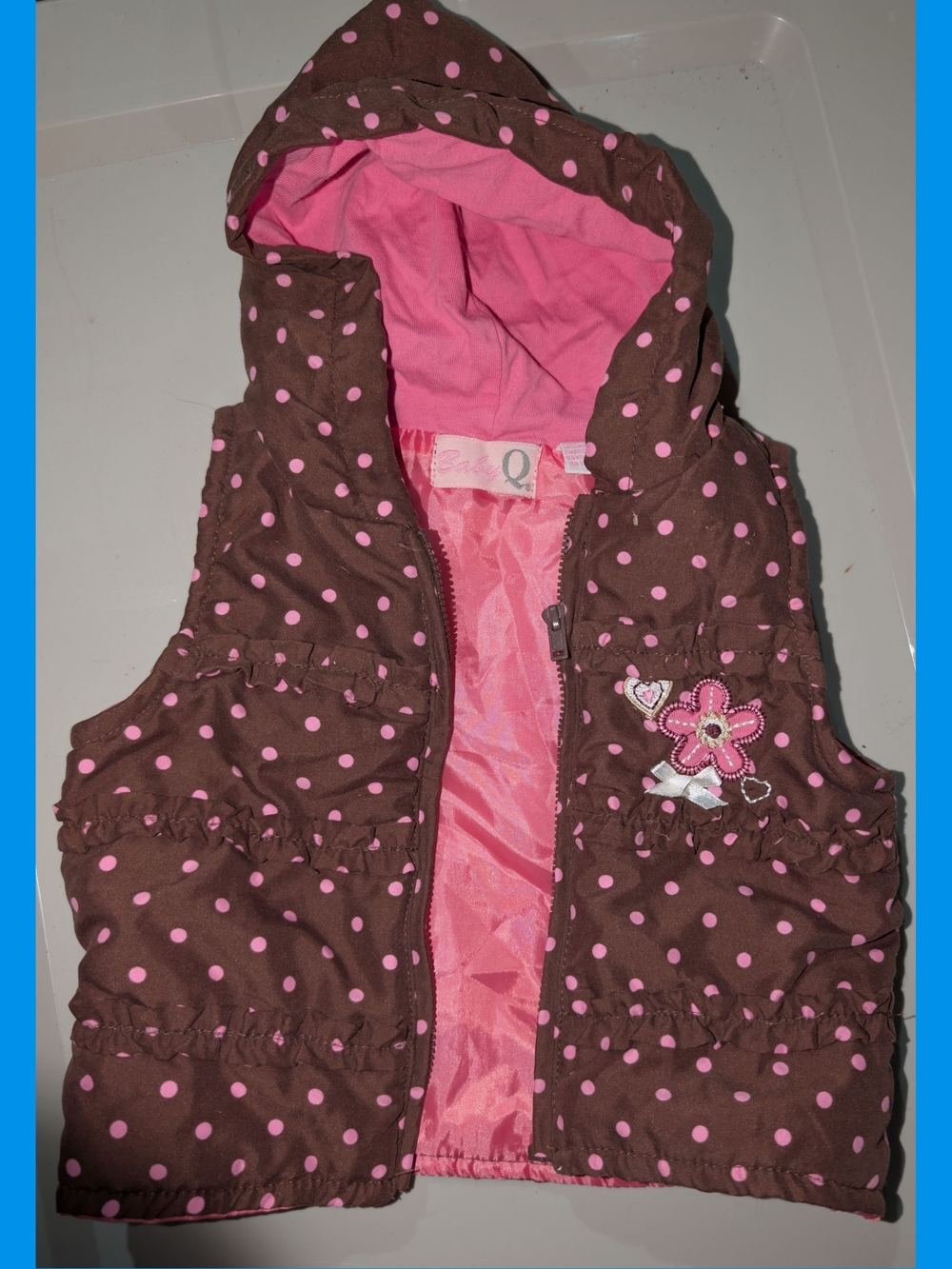 3-6m Puffer Vest